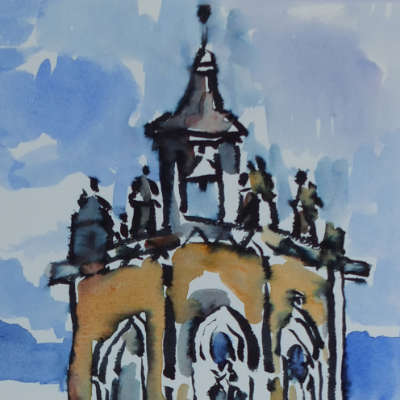 Andreas-Korn (Kunstraum - Aquarell in Tarragona) Andreas Korn: Artproduktion (Kunstraum - Aquarell in Tarragona)